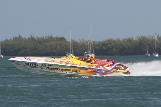 'Simmons Racing' dominated P4 to win its class at Key West. © Rodrick Cox
